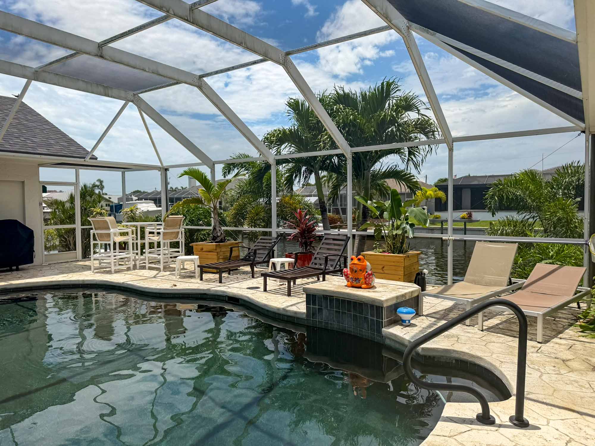 Villa Maurina - Ferienhaus Cape Coral mit Golfzugang, beheizbarer Pool & Dock - Bild 31