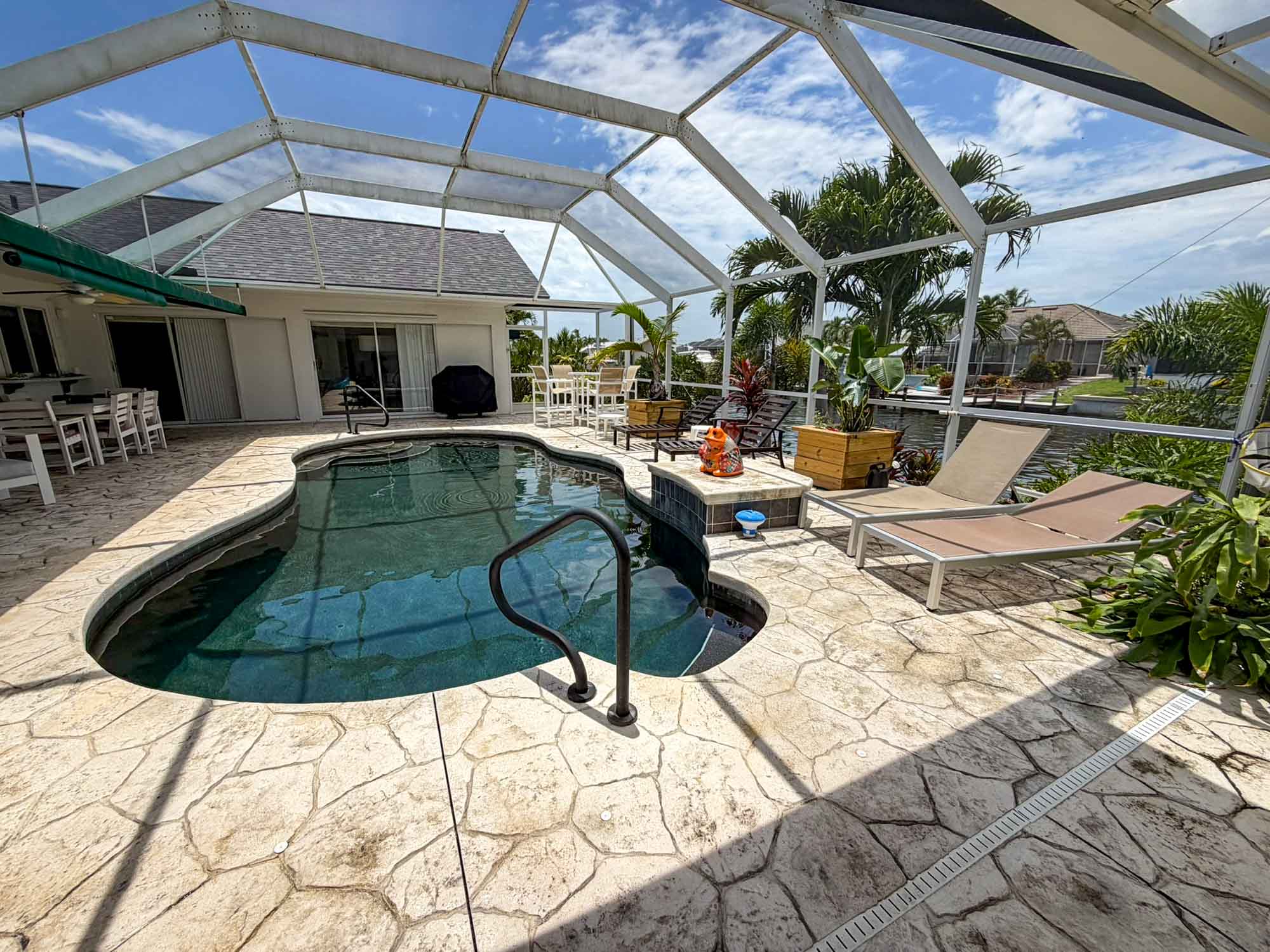 Villa Maurina - Ferienhaus Cape Coral mit Golfzugang, beheizbarer Pool & Dock - Bild 32