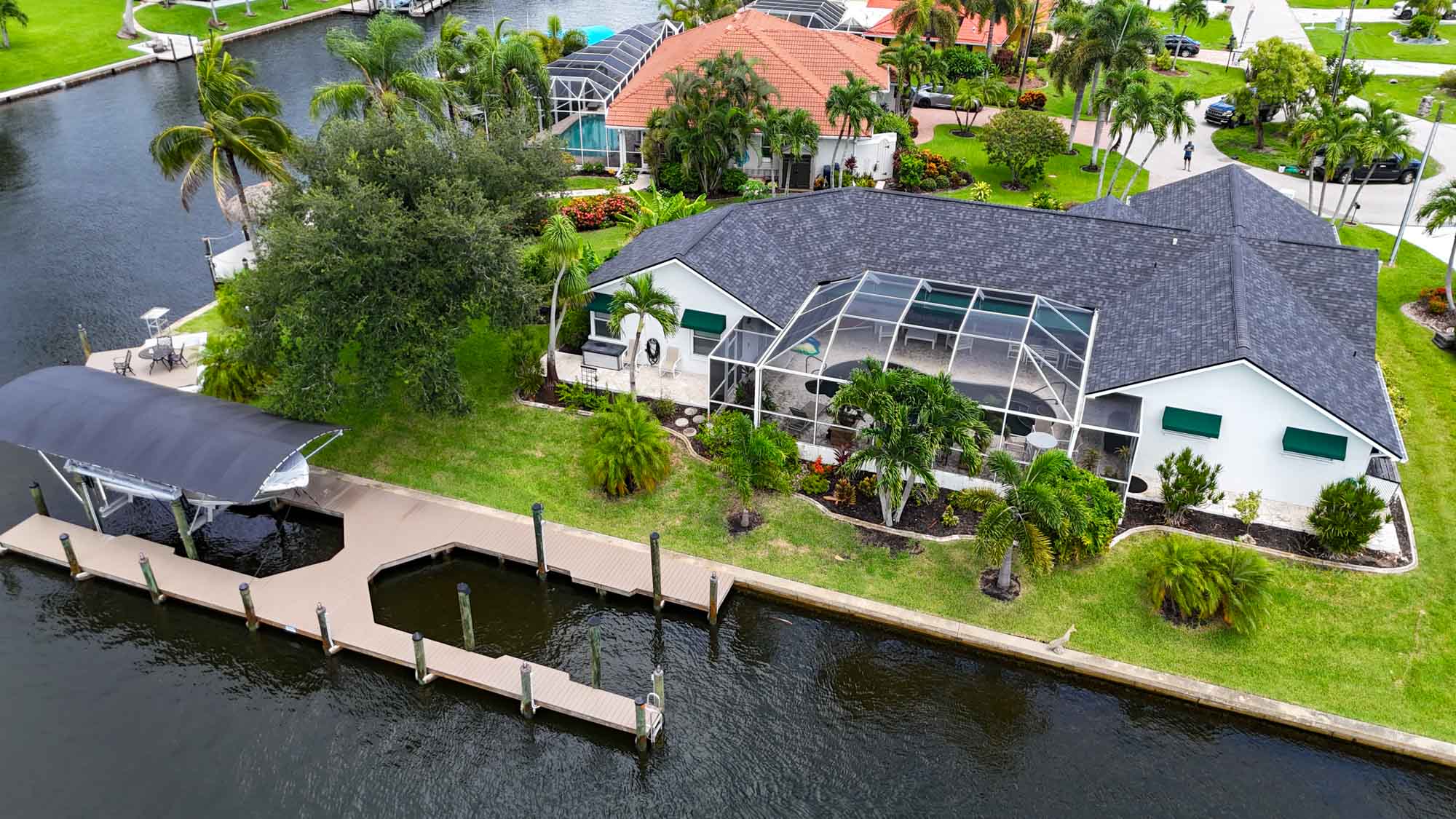Villa Maurina - Ferienhaus Cape Coral mit Golfzugang, beheizbarer Pool & Dock - Bild 39